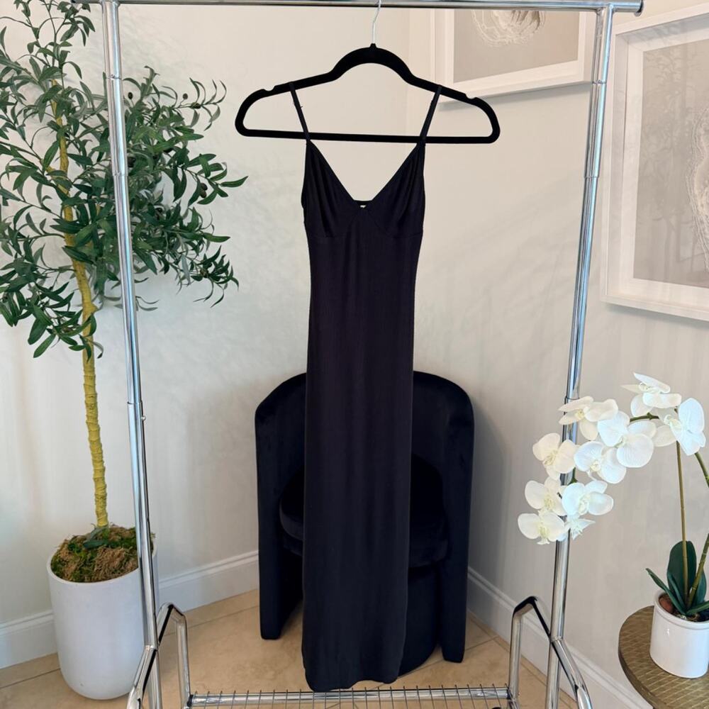 American Apparel black stretch dress